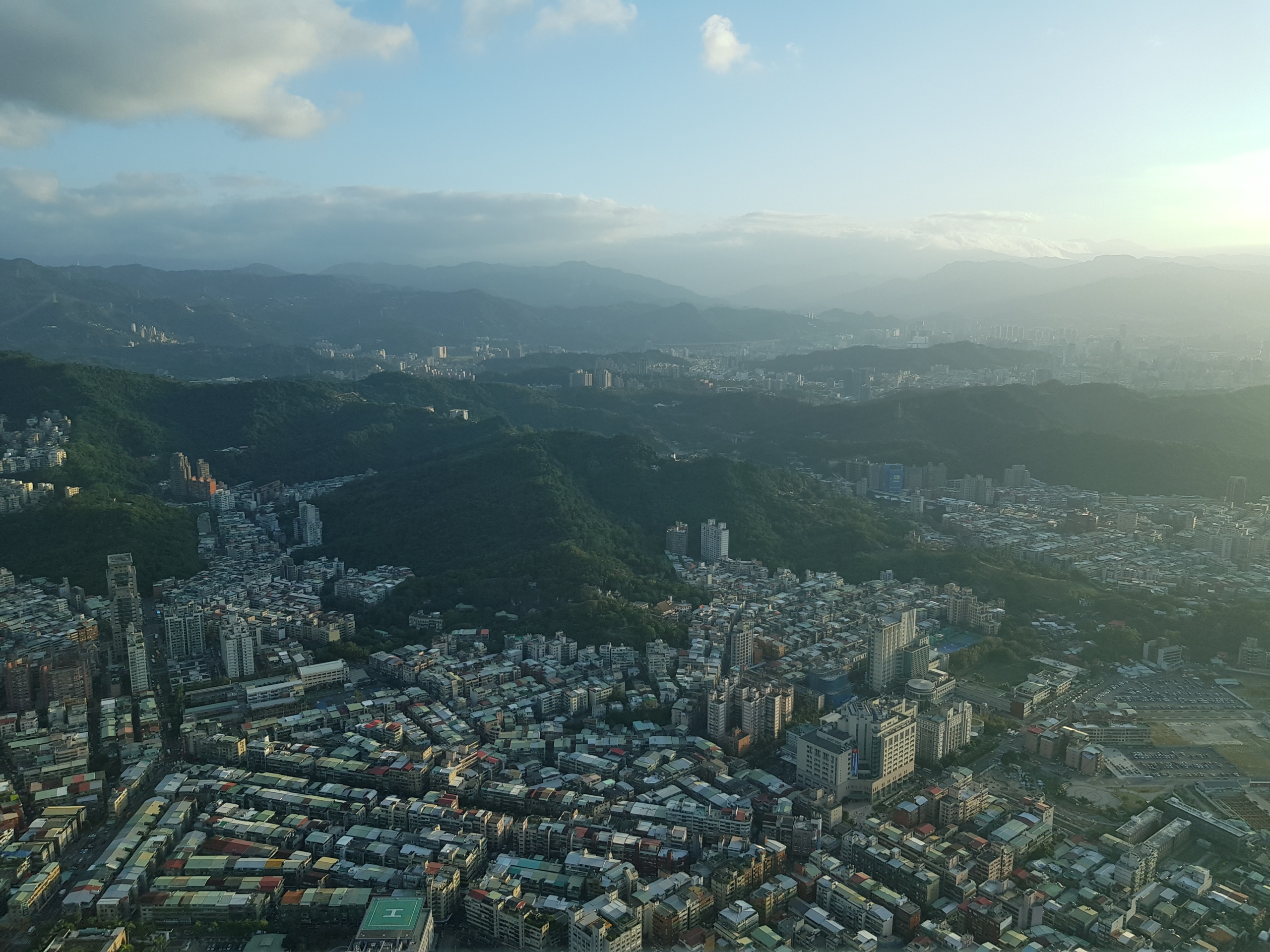 Vue sur Taipei